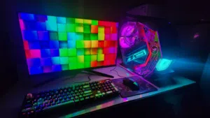 Gaming Pc/Beast With 2K Monitor For Sale Good As New