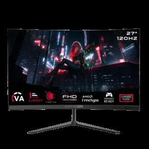 GAMEON GOES27FHD120IPS 27 بوصة FHD، 120 هرتز، MPRT 0.5 مللي ثانية، HDMI 2.1، شاشة ألعاب IPS (تدعم PS