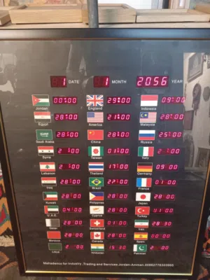 ساعة حائط دجتل