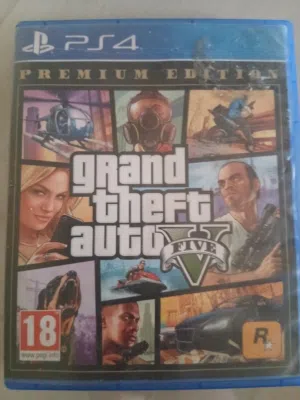 سيدي بليستيشن 4 gta5 بحالة الوكالة