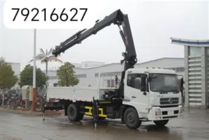 10 ton Hiab truck for rent . with Hiab crane, شاحنة هياب 10 طن للإيجار. مع رافعة هياب