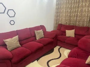 كنب طقم الدب خمري