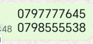 Zain VIP mobile numbers in Zarqa