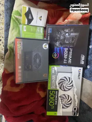 مع شاشة 2k 180 هرتز مع ماوس وكييورد كيمنك. Pc تجميعا مستعمل
