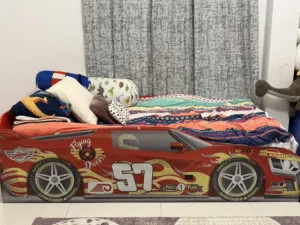 Used kid’s car bed.