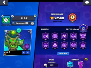 حساب brawl stars (max) يحتوي على skins نادره (قابل للتفاوض)