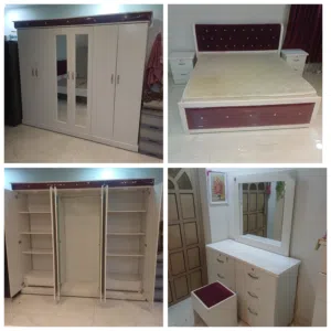 Bed room set and sofa set very good condition For sale