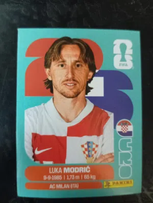 Luka modric panini card