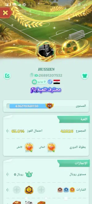 حساب يلا لودو للبيع