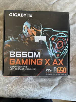 b650m gaming x ax motherboard
