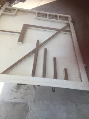 باب خارجية سلايد حديد