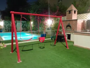 baby swing playground slide