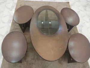 طقم طاولات مع سجاده