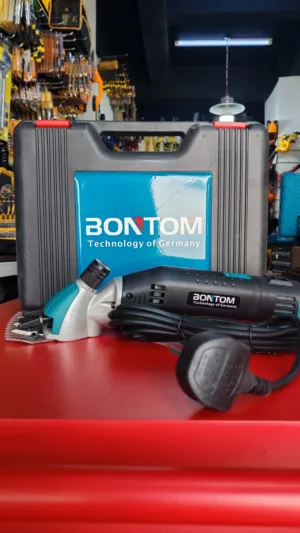 حلاقة المواشي اغنام غنم حلق شعر الاغنام كهرب بونتوم bontom تحلق الشعر الصوف صوف كثيف 4500W قوي