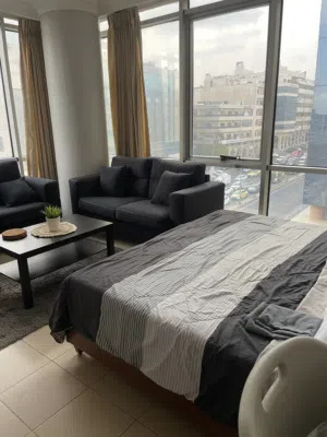 استديو مميز للايجار بالجاردنز  مساحه 30 متر مربع