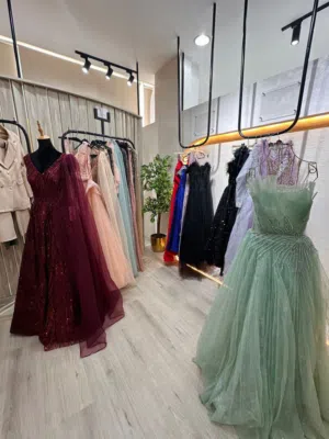 فساتين سهره جديده من تركيا واطقم بدلات راقية بألوان ومقاسات مختلفه