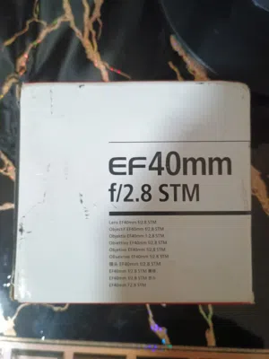Canon camera lens EF 40mm f/2.8 STM