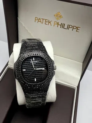 Patek Philippe Genève Black Diamond Luxury Watch – Timeless Swiss Elegance