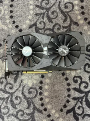 مروحتينAsus strix 1050ti  اقوى نسخة بفئته مغير معجونة بس