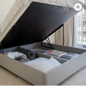 Bed frame with storage