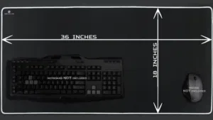 Gaming Mouse and Keyboard Pad لوحة ماوس و كيبورد