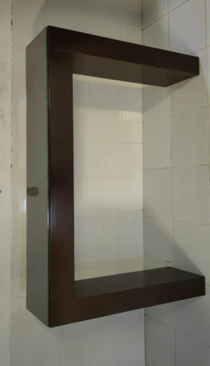 كونسول خشب بني