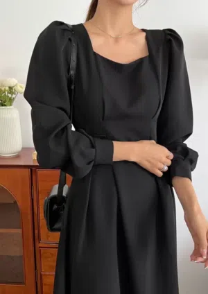 فستان اسود