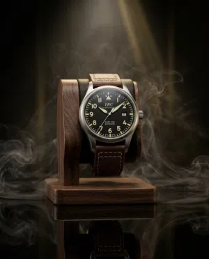 بعض الساعات تُقيس الوقت... وبعضها تصنع التاريخ. IWC Pilot's Watch Mark XVIII