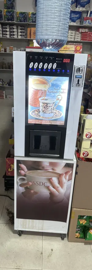 ماكنة قهوة عربية ونسكافيه