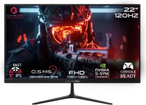 gameon gaming monitor 22 inch 144 hz refresh rate