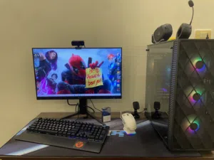 PC Gaming احترافي + شاشة 180Hz + ملحقات كاملة (جاهز فوراً)