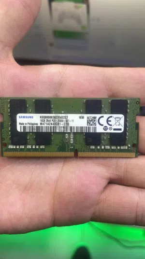 laptop memory ddr4 16gb samsung