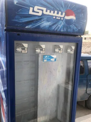 تلاجة ببسي الاصلية مستعملة ونظيفة وبتجريب