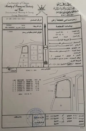 Residential Land for Sale in Al Batinah Shinas