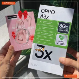 هدية سماعه بلوتوث جهاز جديد بالكرتونة oppo A3X رام 8 جيجا 128 مكفول سنة متوفر توصيل