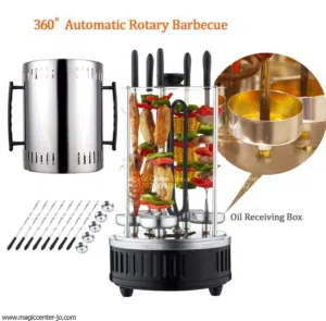 الشواية الكهربائية المنزلية 6 اسياخ  بسعر 27 دينار