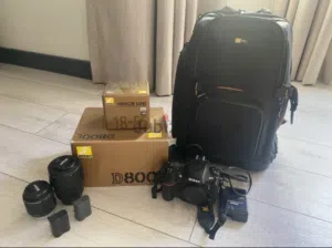كاميرا نيكون D800E فل فريم احترافية DLSR