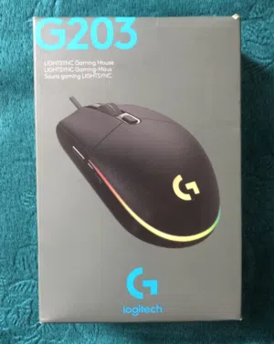 Gaming Mouse Logitech G203 LIGHTSYNC RGB 6 Button
