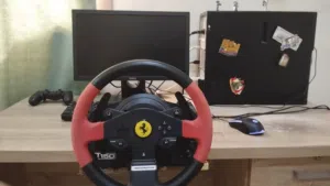 Thrustmaster T150 Ferrari Edition – Force Feedback Racing Wheel same as logitech