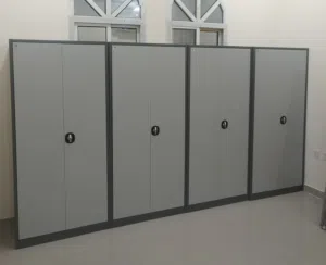 Small cupboard and single bed with mattress available.