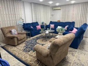 طقم كنب وريكلاينر