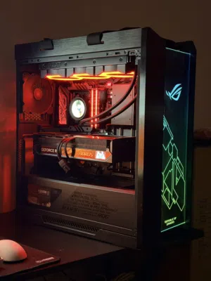 Aorus master 5080 + 9800x3d gaming pc