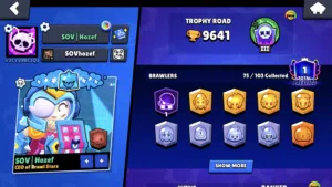 حساب brawl stars للبيع