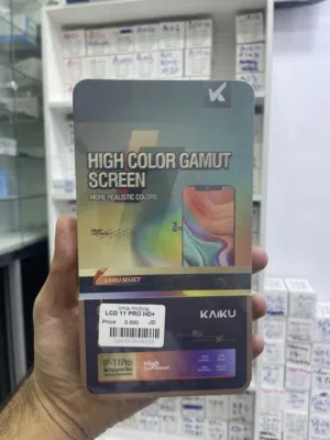 شاشة ايفون 11 برو بتقنية FHD+ المطابقة للمواصفات الاصلية من شركة KAIKU بكفالة فعلية من المحل 14 يوم