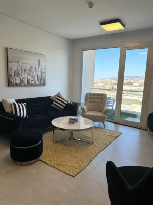 Bright fully furnished 1 Bedroom - 2 Bathroom Apartment in Muscat Hills