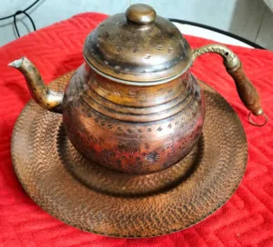 ابريق شاي نحاس قديم قطعه لاتتكرر