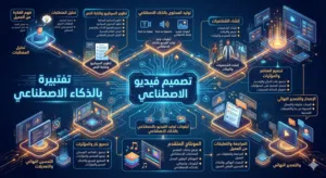 تصميم فيديوهات بالذكاء الاصطناعي ومونتاج AI