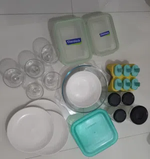 Assorted Table Setting