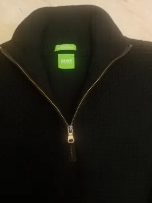 هوغو بوس صوف قياس لارج جديد