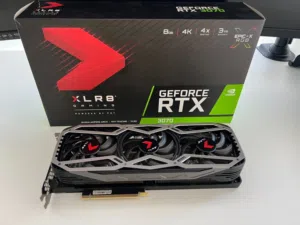 كرت شاشه  RTX 3070 GE force ثلاث مراوح